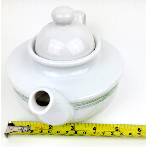 Vintage The Tuscany Collection Tulip Printed Short Round Teapot Made Japan 13oz - Picture 6 of 10